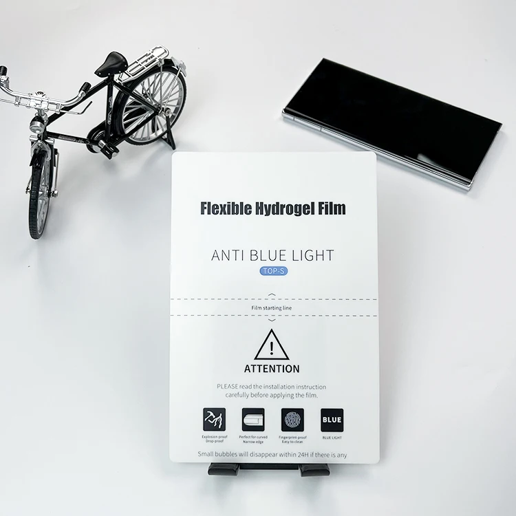 180*120mm TPU Hydrogel Film HD Clear Anti-Blue Ray Light Screen Protector For Any Model Size