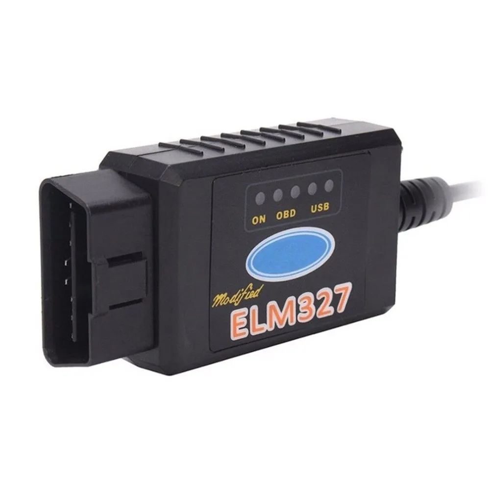 ELM327 For Ford With Switch FORScan HS/MS-CAN ELM 327 OBD 2 OBD2 Car Diagnostic Scanner Interface Tools OBDII For Mazda