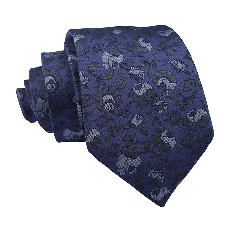 Custom Polka Dot Necktie Geometric Mens Jacquard Woven Silk Ties