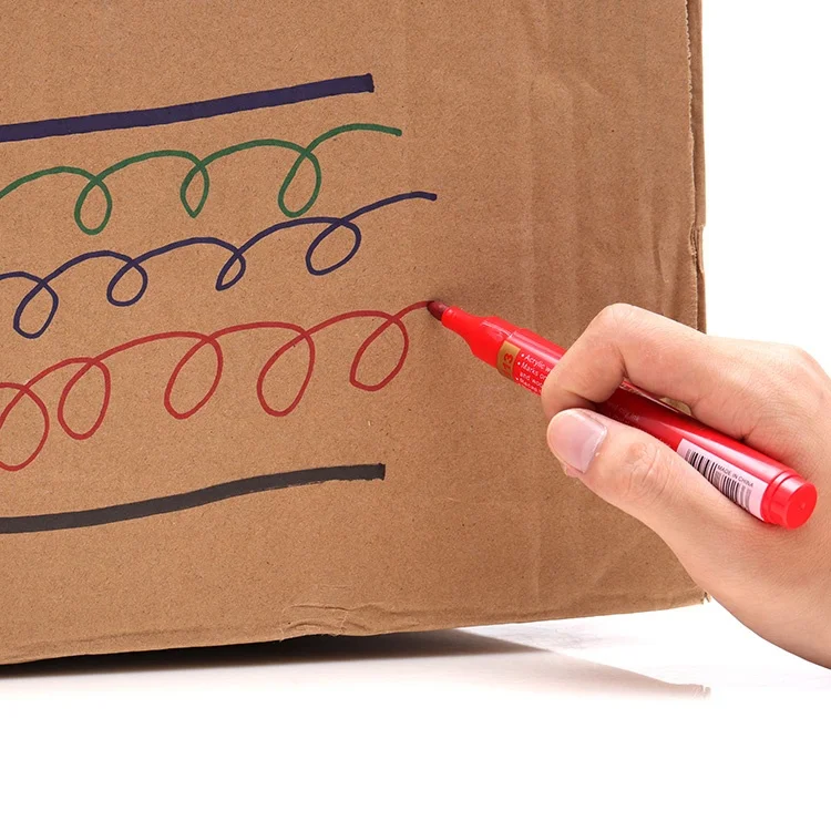 GXIN, конкурентоспособная цена, долговечная Водонепроницаемая Перманентная маркерная ручка на масляной основе