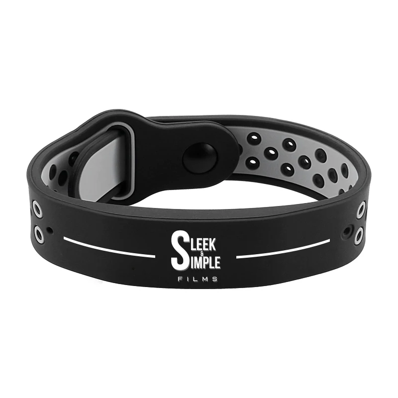 OEM Fitness sport waterproof wristband silicone wrist band bracelet