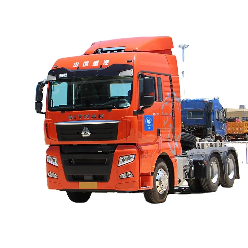 Used 10 Wheels SITRAK  6x4 20m3 Capacity Sand Stone Mining Mechanical Pump TRACTOR Trucks