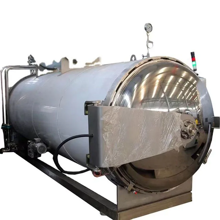 food retort autoclave sterilization machine steam autoclave 1000 liters