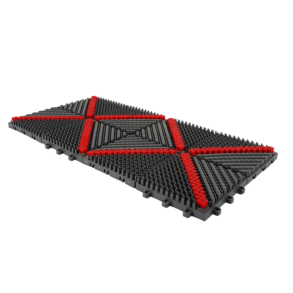 Modern Design Interlocking Modular Entrance Doormat Welcome Door Mats Vinyl Flooring Tile