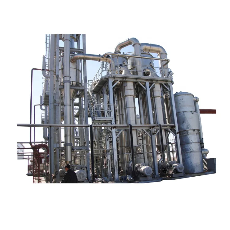 EvaporatorX 10t/h corn syrup Vacuum Evaporation Concentration Multi-Effect Evaporator