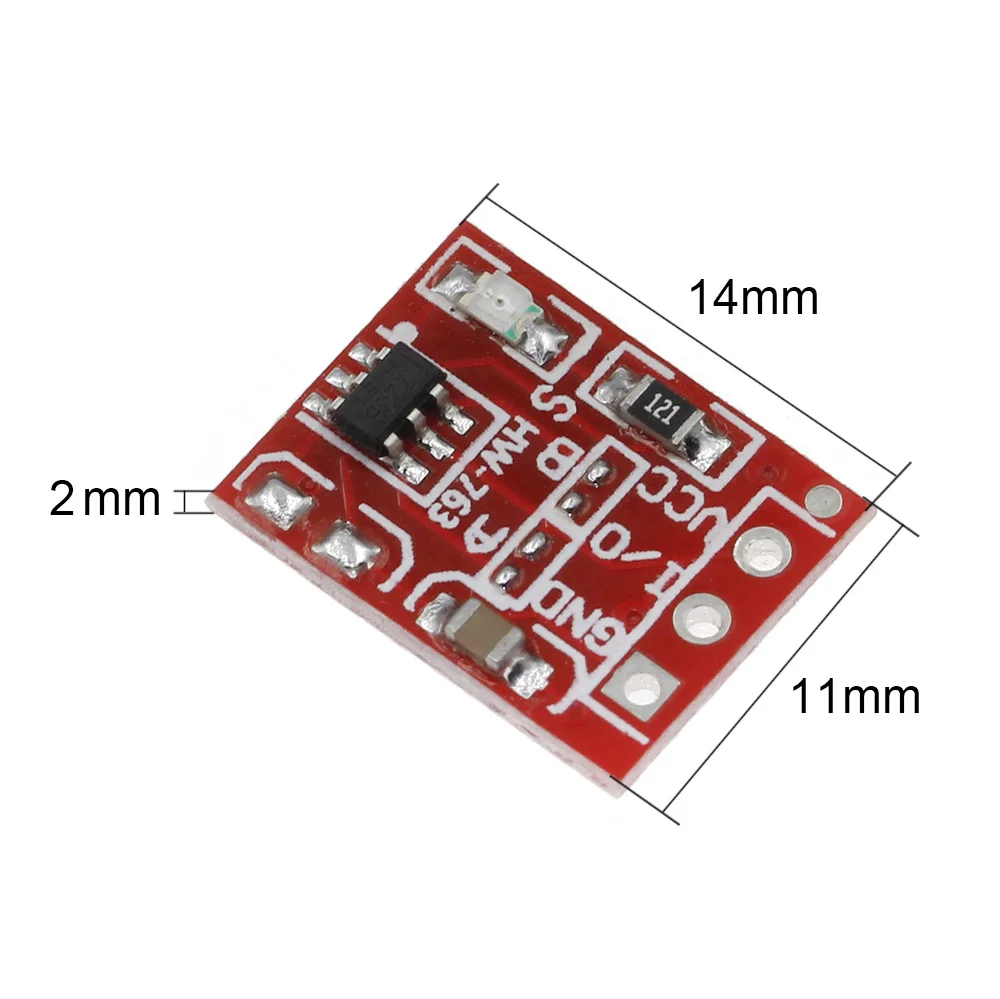  NEW TTP223 Touch Button Module Capacitor Type Single Channel Self Locking Switch