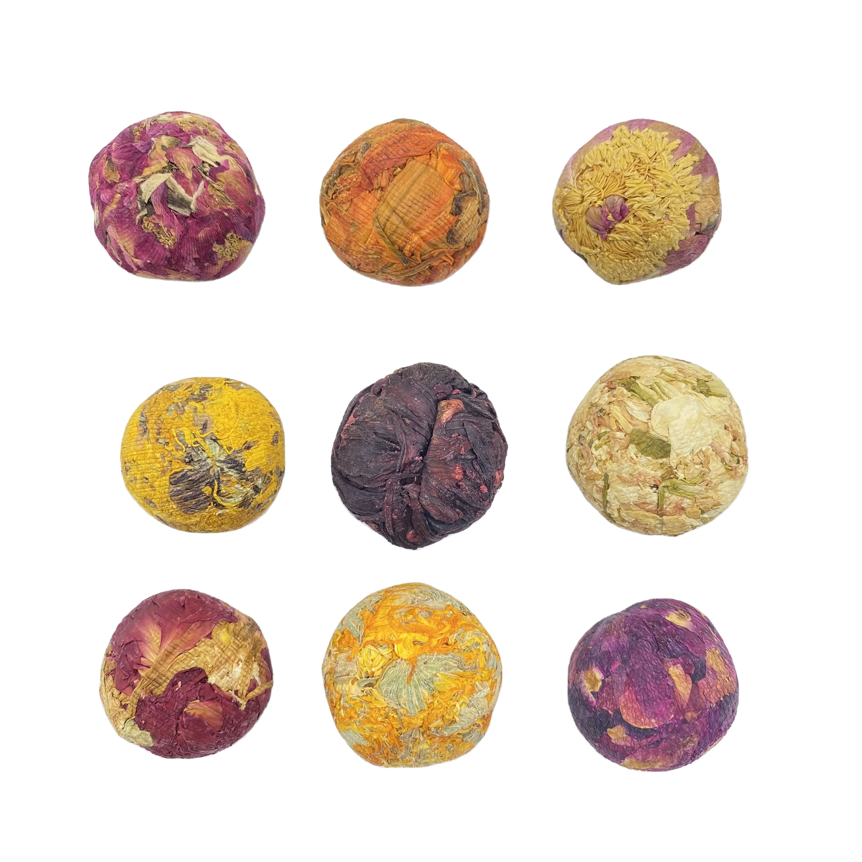 Chinese Supplier Beautiful Handmade Blooming Tea Balls OEM  Flowering Bloom Tea for  Turkey