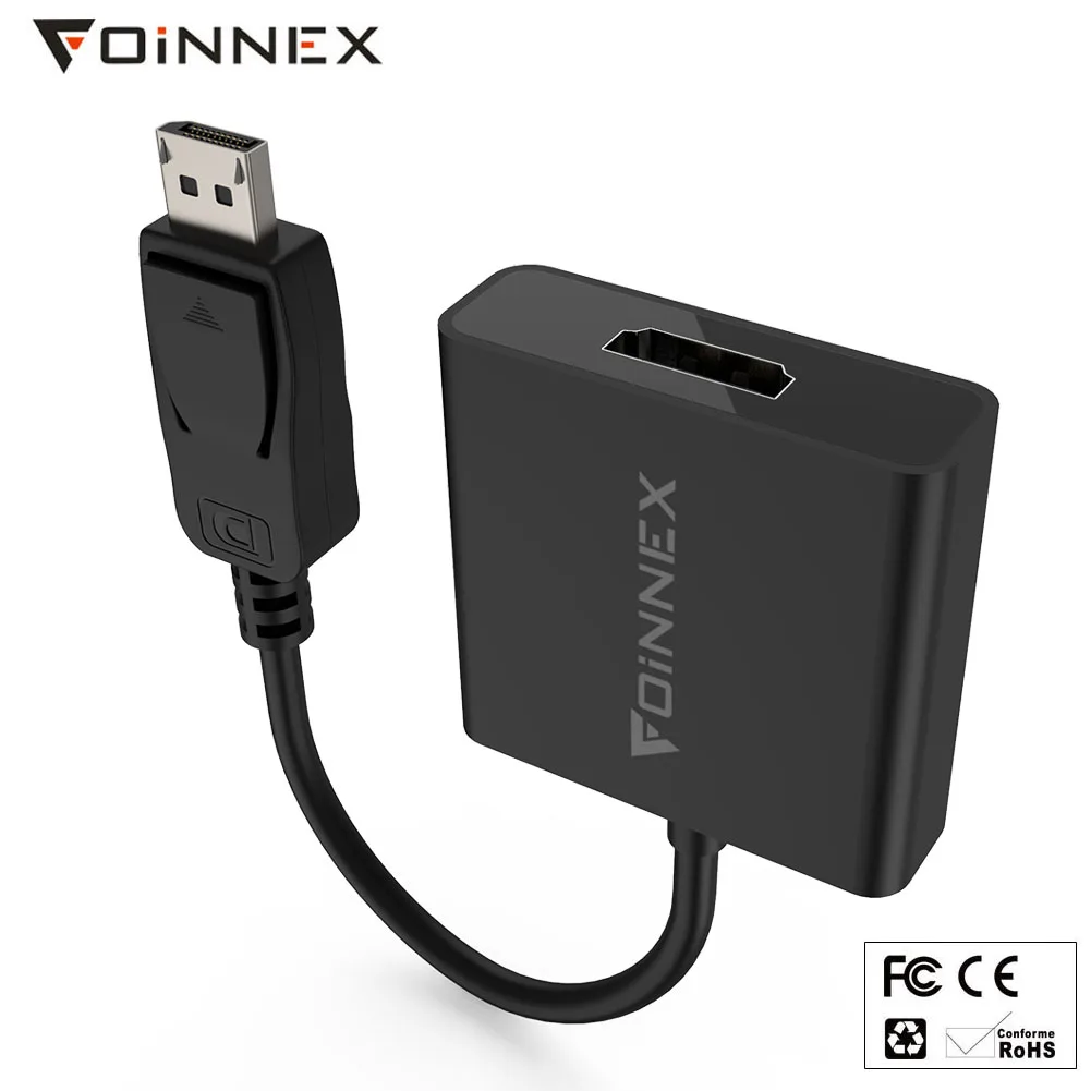 4k 60Hz Displayport to HDMI Adaptor 4k 30Hz dp to hdmi adapter  with Factory Price