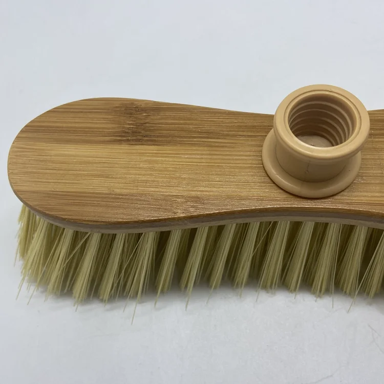 household cleaning tool bamboo material 120 long handle home cleaning broom