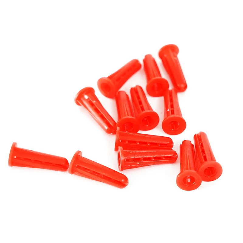 European Standard Factory Hot Sale Plastic Expansion Conical Lip Anchor With Screw