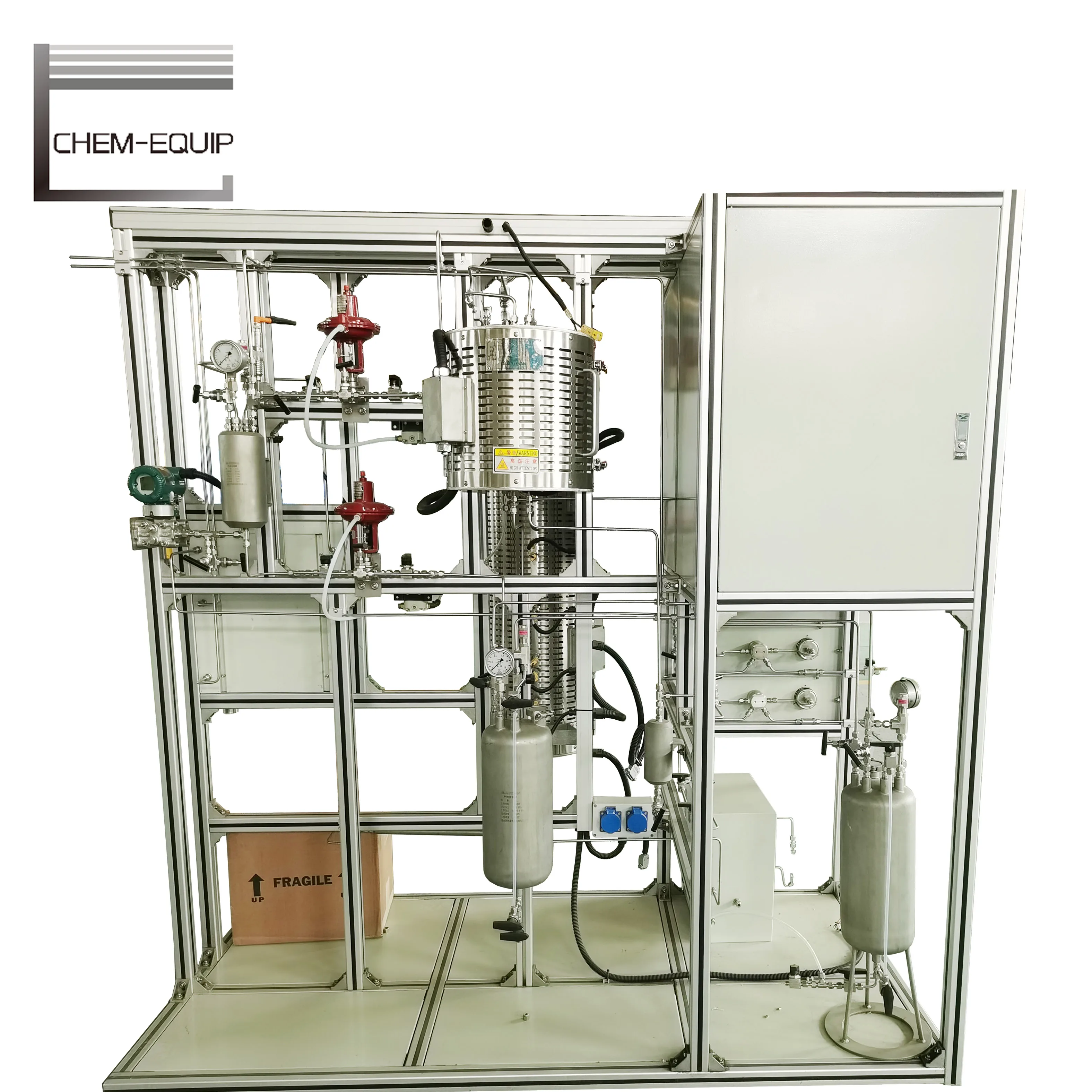 Electro catalytic bed reactor/reactor for catalyst hydrogenation