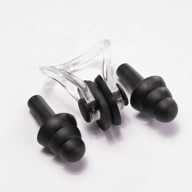 Зажим для носа sislicone, затычки для ушей для плавания, затычки для ушей, многоразовые зажимы для носа, водонепроницаемые зажимы для носа, затычки для ушей