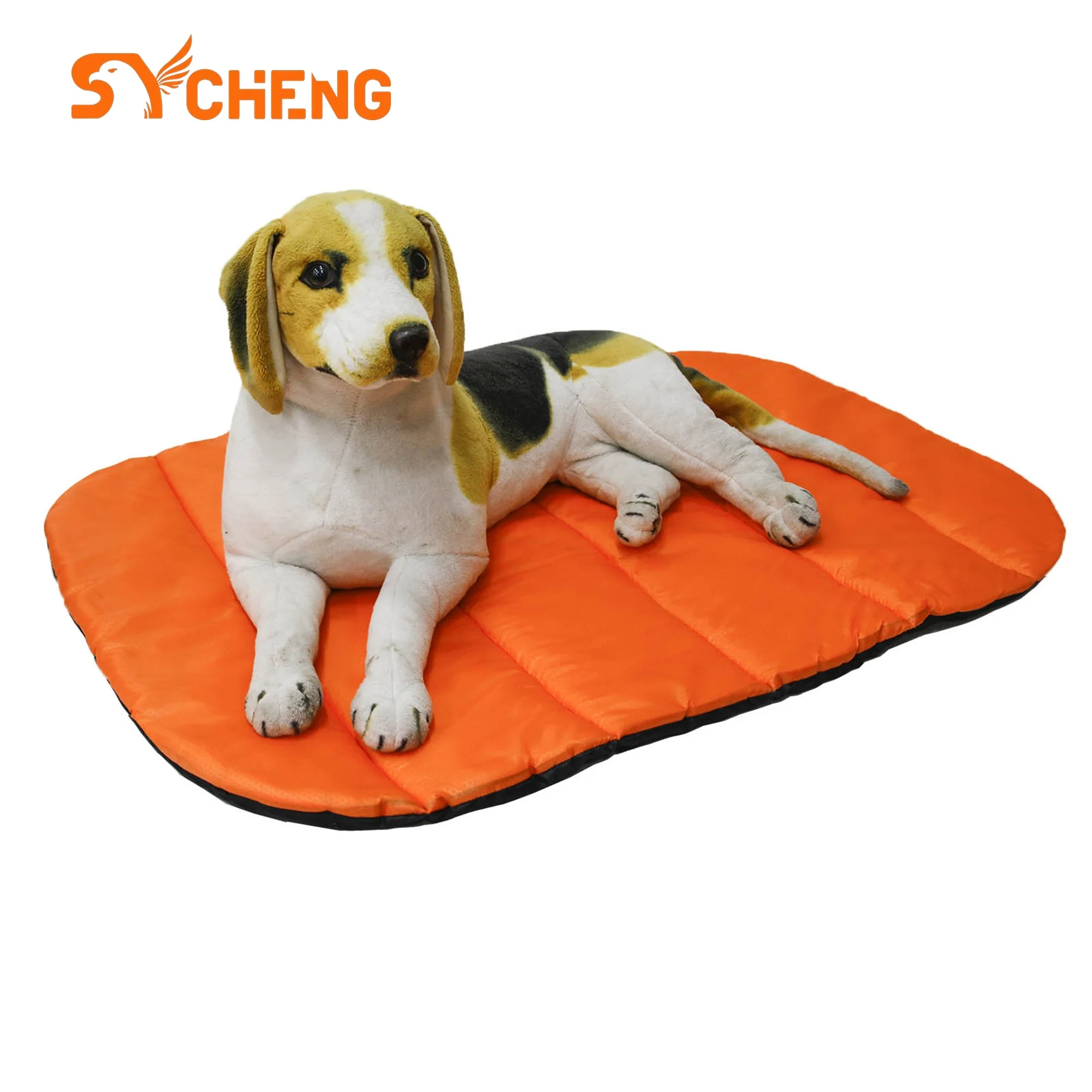 durable warm washable Waterproof foldable outdoor camping blanket travel pet dog mattress bed