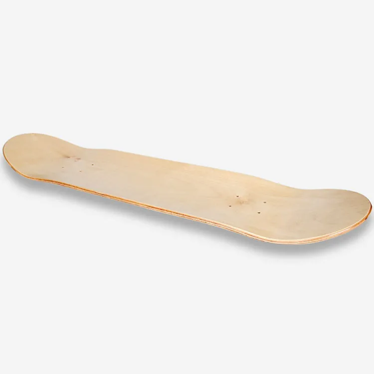 Chinese maple wood blank skateboard deck