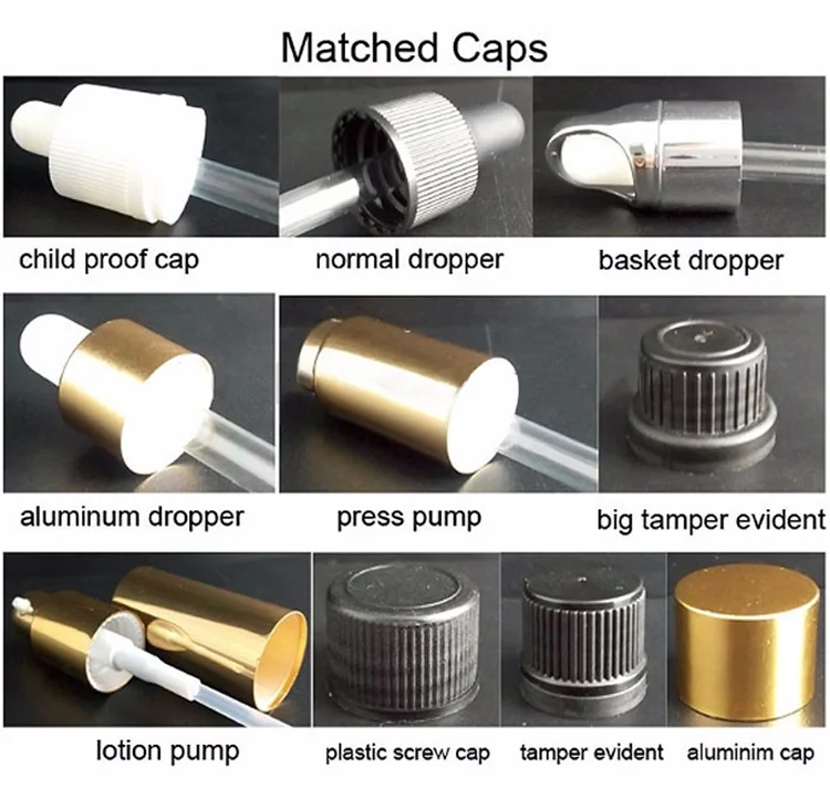 Manufacturers wholesale all kinds Essential oil dropper lid pipette with calibration