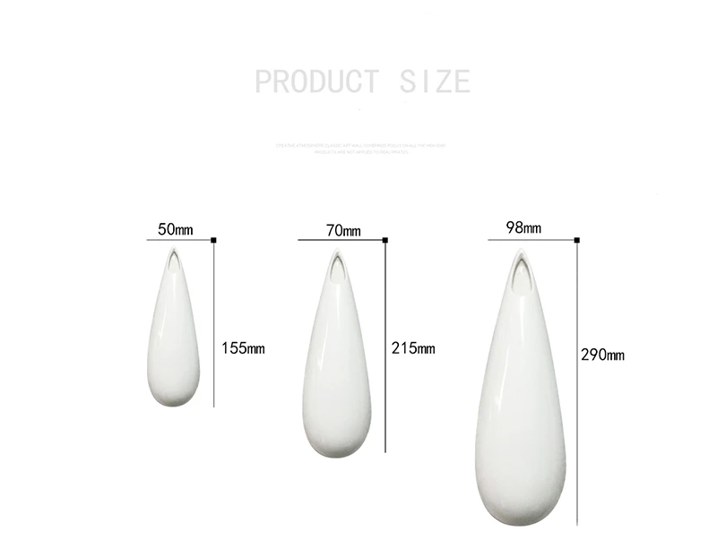 Light Luxury Creative Wall Hanging ceramic Vase Plated Gold Simple Hydroponics Bottle Porcelain Vases for Home Decor