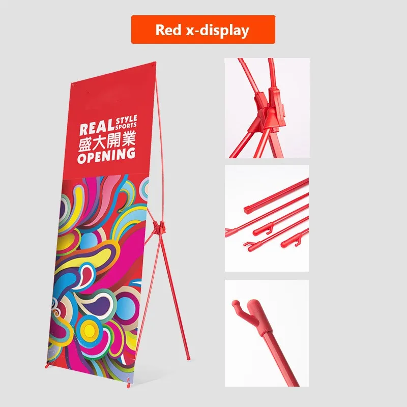 Hot sale factory direct supply exhibition display x banner and stand