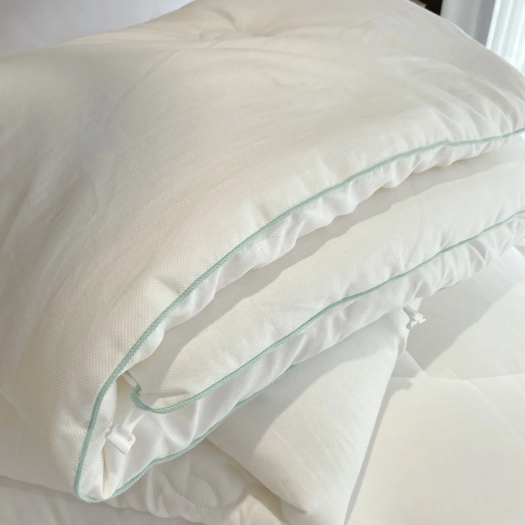 100% wool filled comforter for all seasons cream queen size quilt for sales