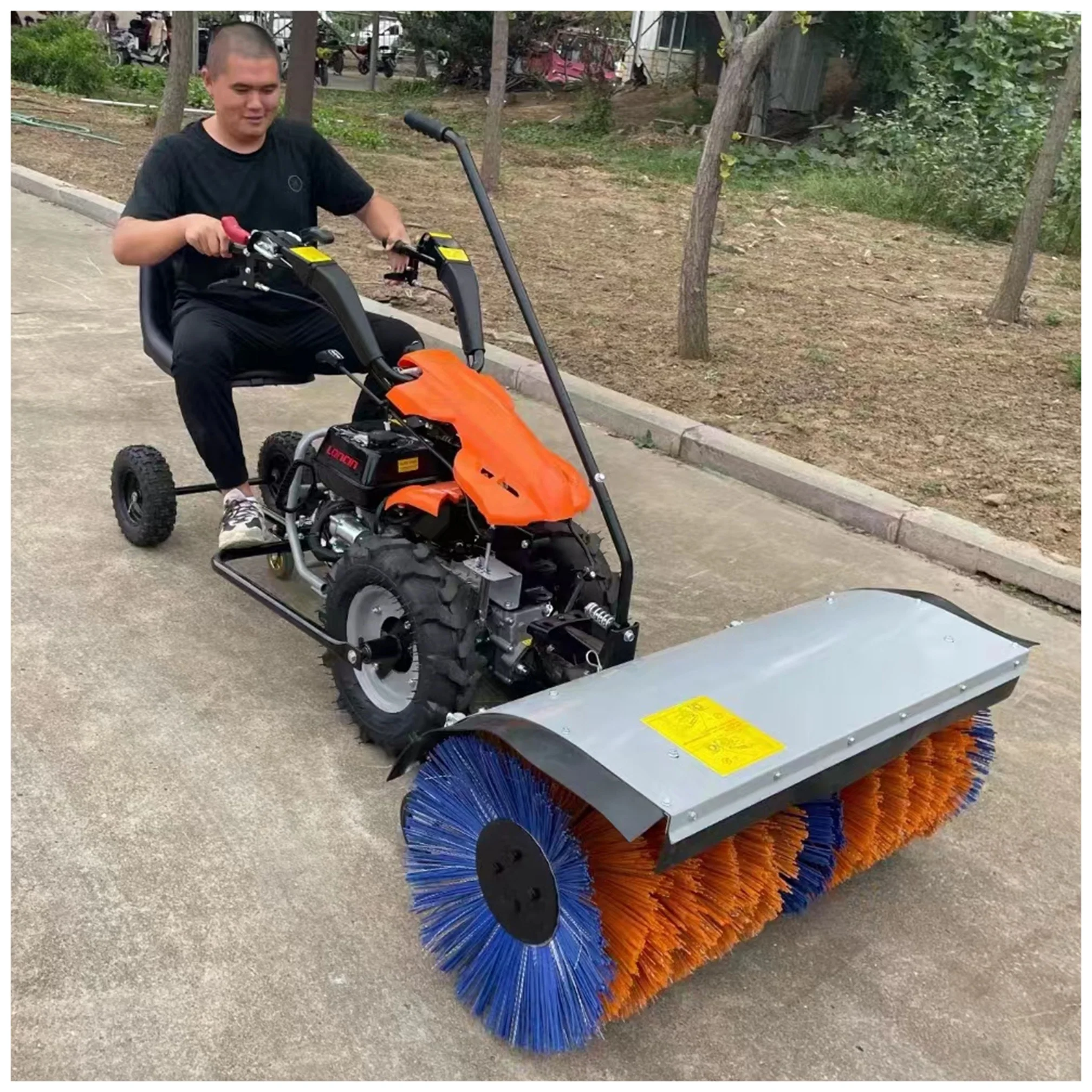 102CM  Removal Width Drive Type Snowspeer 25.5HP Diesel Snowblower Machine