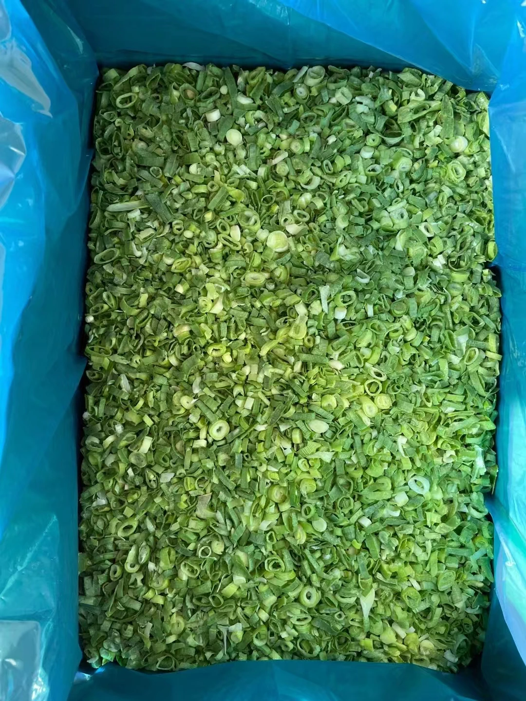 Hot Sale  4-6Mm Iqf Cut Green Onions  Shallot Onion For Stir-Fry  Frozen Green Onions