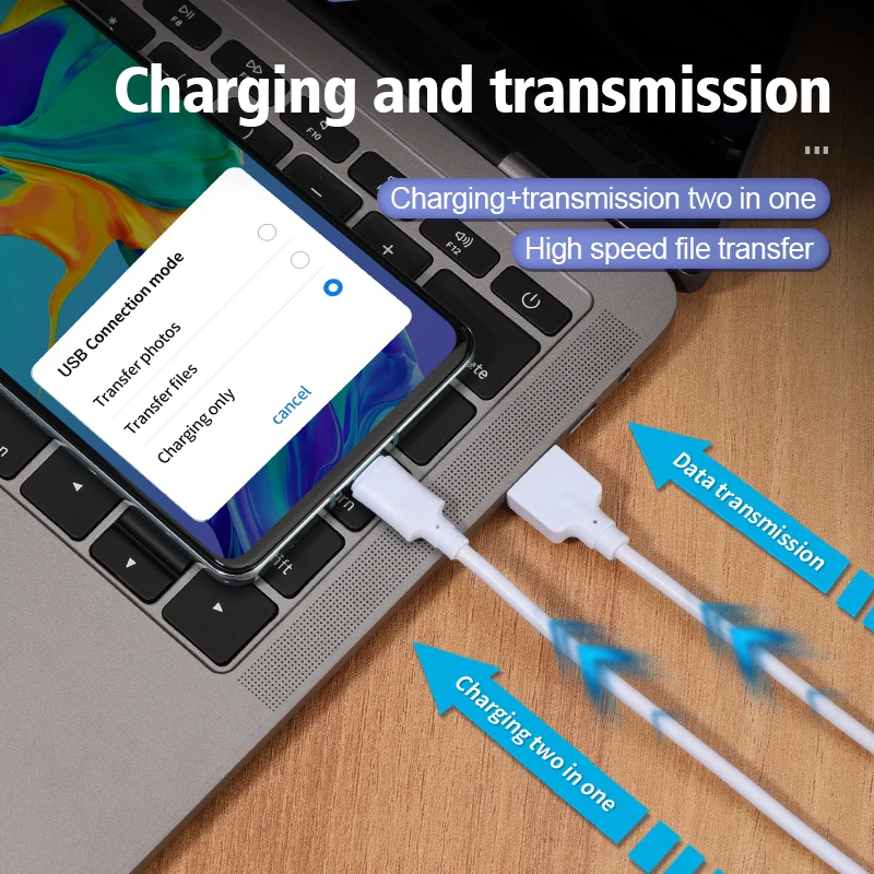 Usb Type C Cable Quick Charge Usb-c Fast Micro Charging Mobile Phone Data Cable for iphones