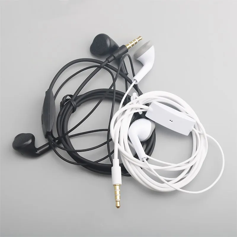 Low Price 3.5mm Jack headphone in ear Stereo handsfree headsets for samsung S5830 Y9 YL YS earphone With Mic