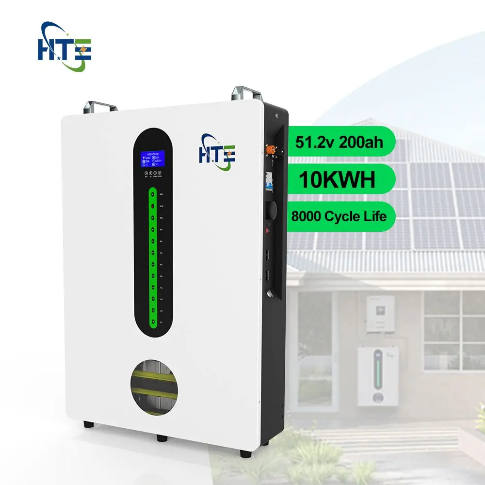 New Grade A Lithium Battery 48v 51.2v 100ah 200ah Basen Lifepo4 Wall Mounted Polymer Battery 5kwh 10kwh Solar System Home