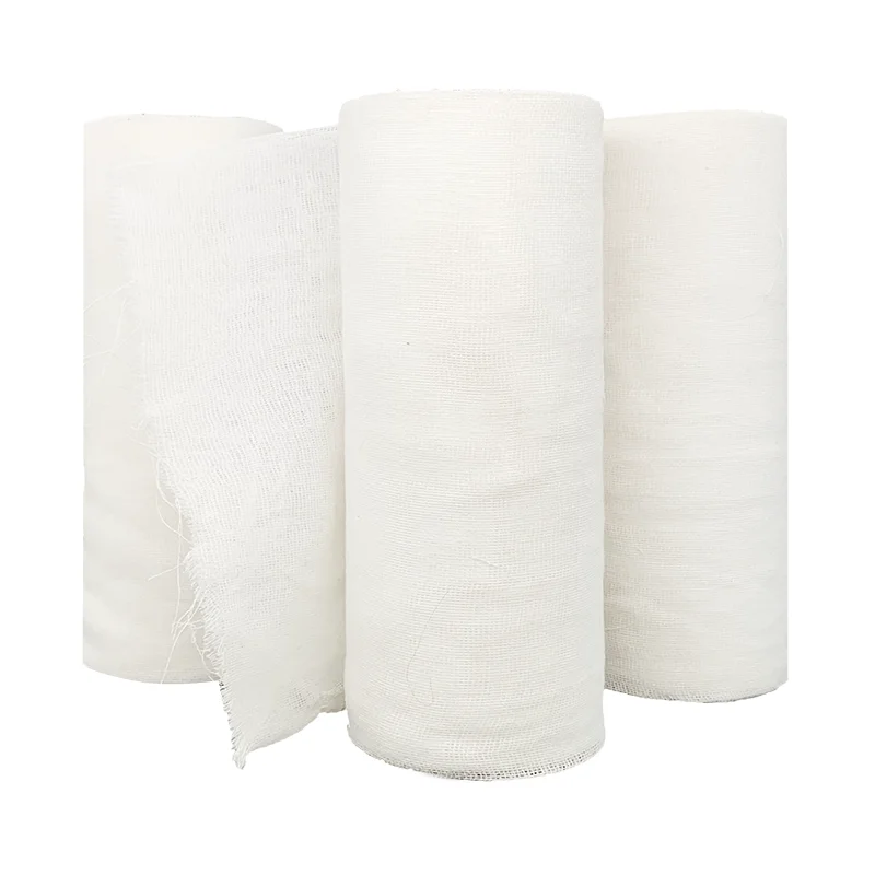 Surgical 4 inch x 4 yard  medical gauze rolling 100 yards gauze bandage roll