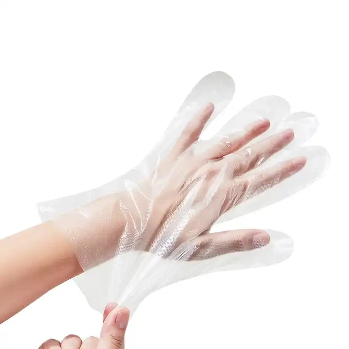 Disposable Cpe Gloves Cleaning Home Kitchen Food Waterproof Oil Proof Plastic Polythene Disposable CPE Glove
