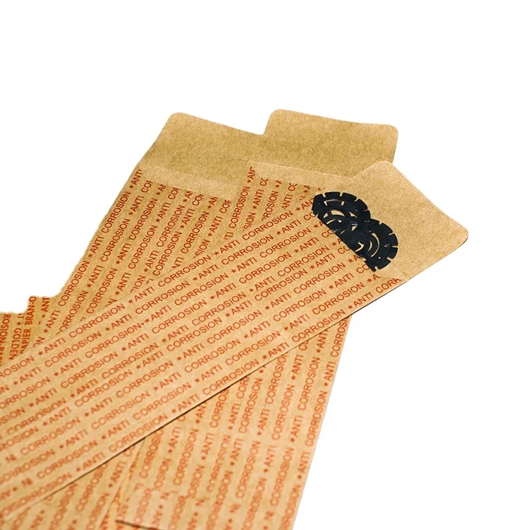 VCI kraft paper bag for textile industry spindles cradles steel rings travellers knitting needles anti corrosion paper bags