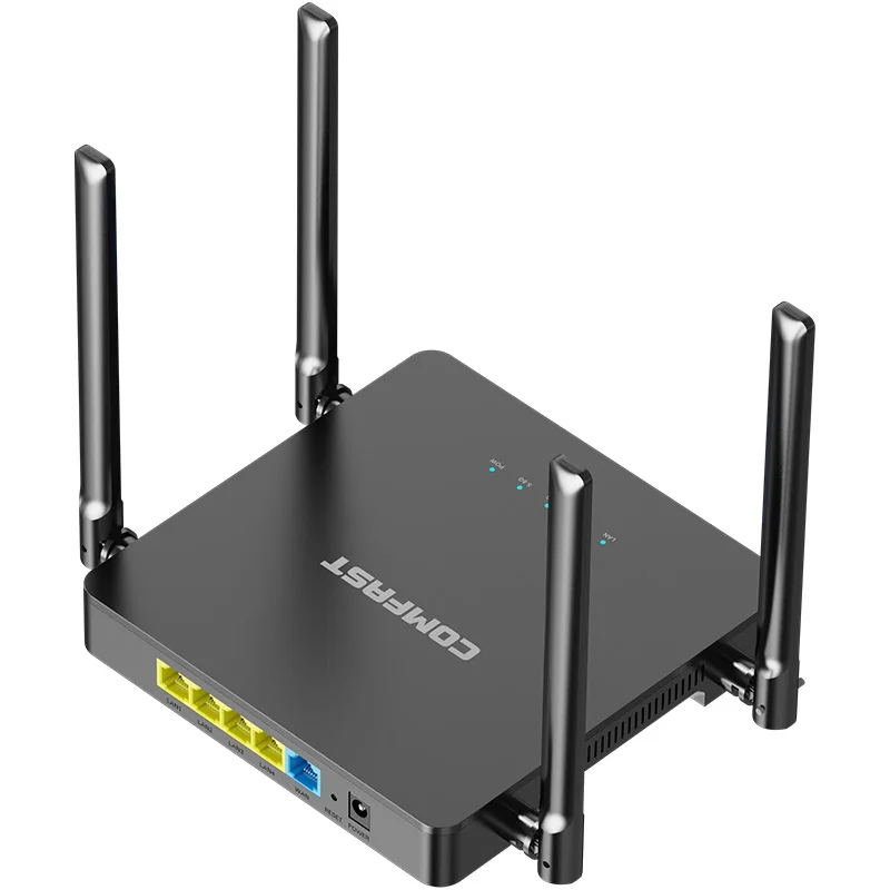 CF-N V2 1200 Мбит/с гигабитный Ethernet порт высокоскоростной 2 4G 5G двухдиапазонный Wi-Fi маршрутизатор беспроводные маршрутизаторы переменного тока с 4 внешними антеннами