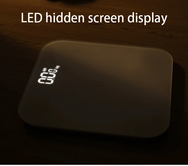 BL-2046 Новое поступление 26 см все включено ультра белое стекло жировых отложений расчитывающие долю со светодиодным дисплеем