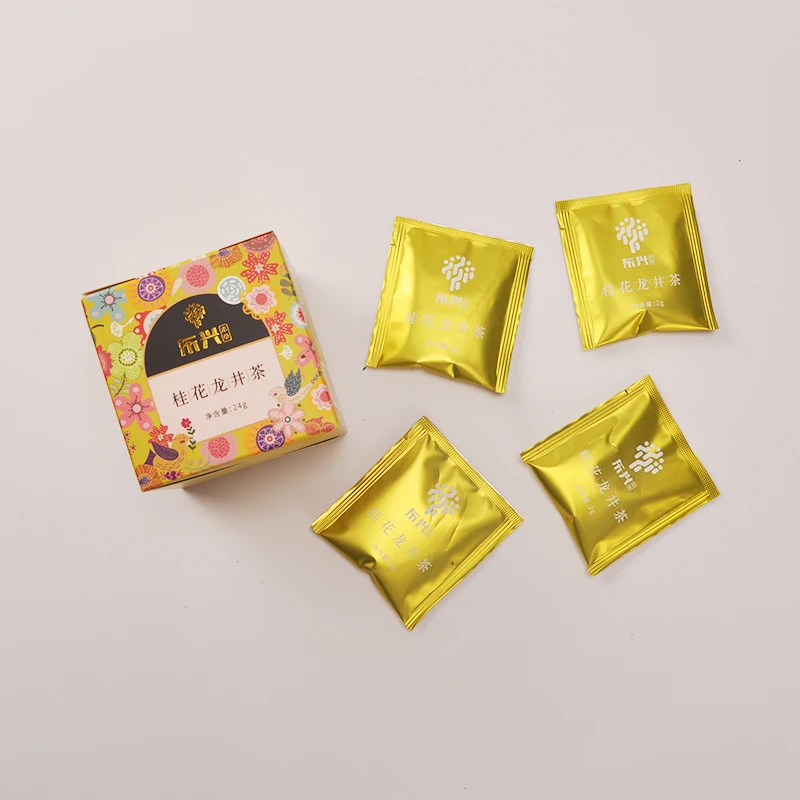 
Spring Picked Delicious Tasting Organic Sweet-scented Osmanthus Dragon Well / Longjing Green Tea 