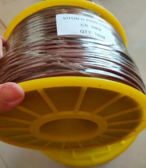Factory Prices EPDM NBR FKM Extruded Rubber O Ring Cord 1.5mm to 10mm