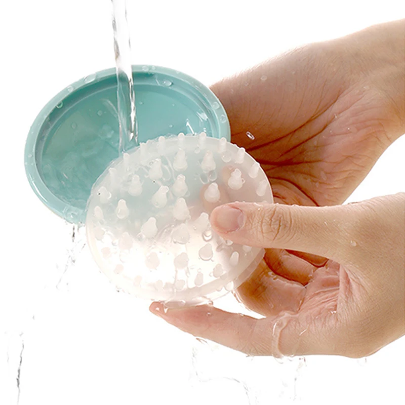 Wholesale shampoo Brush Scalp Massager Round Hair Brushes Hair Shampoo Brush