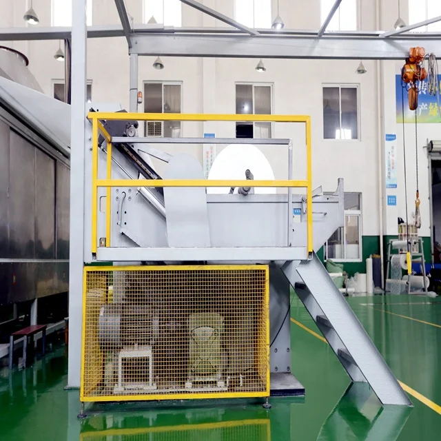 Pp Spunbond Nonwoven Fabric Calender Machine Non Woven Fabric Roll 4-12 Tons Per Day Production Capacity HG Nonwoven 1600-3200mm