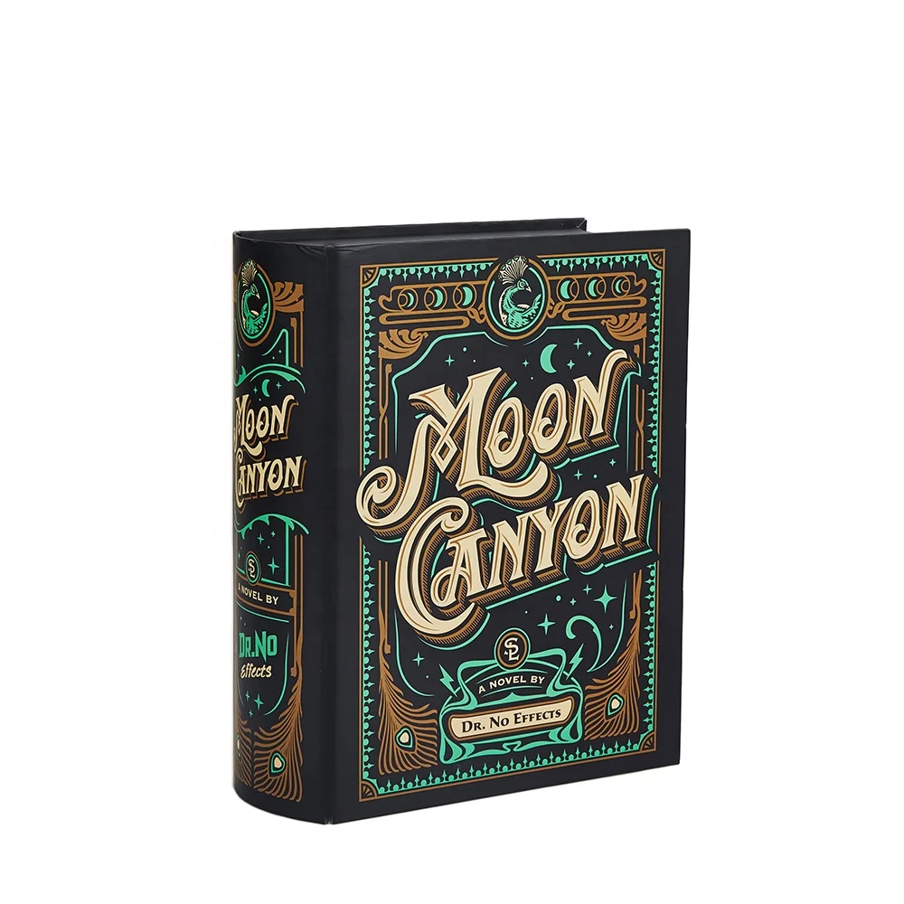 Black Custom Printed Magnetic Premium Luxury Soft Touch Rigid Cardboard Paper Packaging Gift Book Shaped Chocolate Box