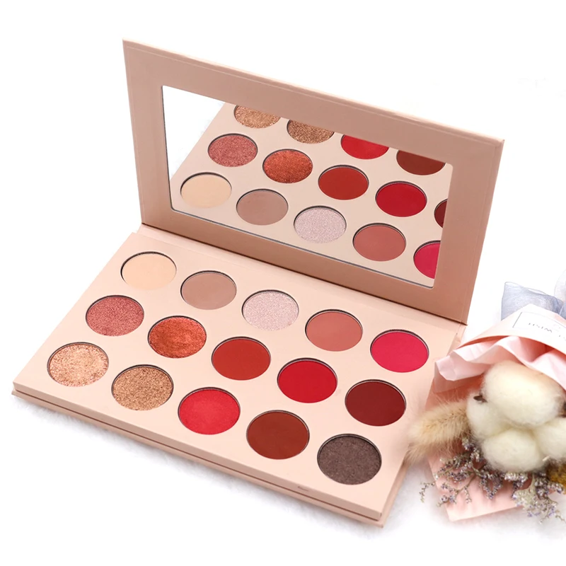 New fashion colorful cosmetics makeup custom pans high pigment private label neon eyeshadow for your selection