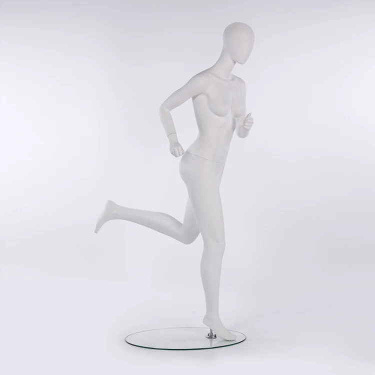 Factory hot sale athletic female mannequin running sports mannequin