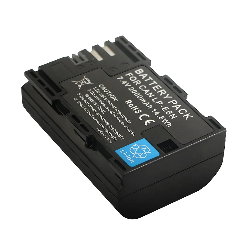  LP-E6N LPE6 for Canon EOS 5DS R 5D Mark II III IV 6D 60D 80D Rechargable Digital Camera