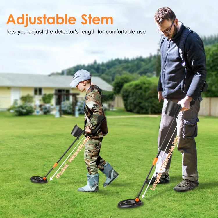 Outdoor Underground Metal Detector Easy Installation Gold Metal Finder Treasure Hunter Sensitivity Adjustable for Gold Metal Jew
