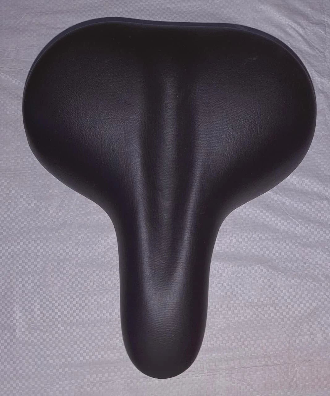 Comfortable Soft PU Leather Bicycle Saddle Bike Seat for Beach Mountain Fat Cruiser