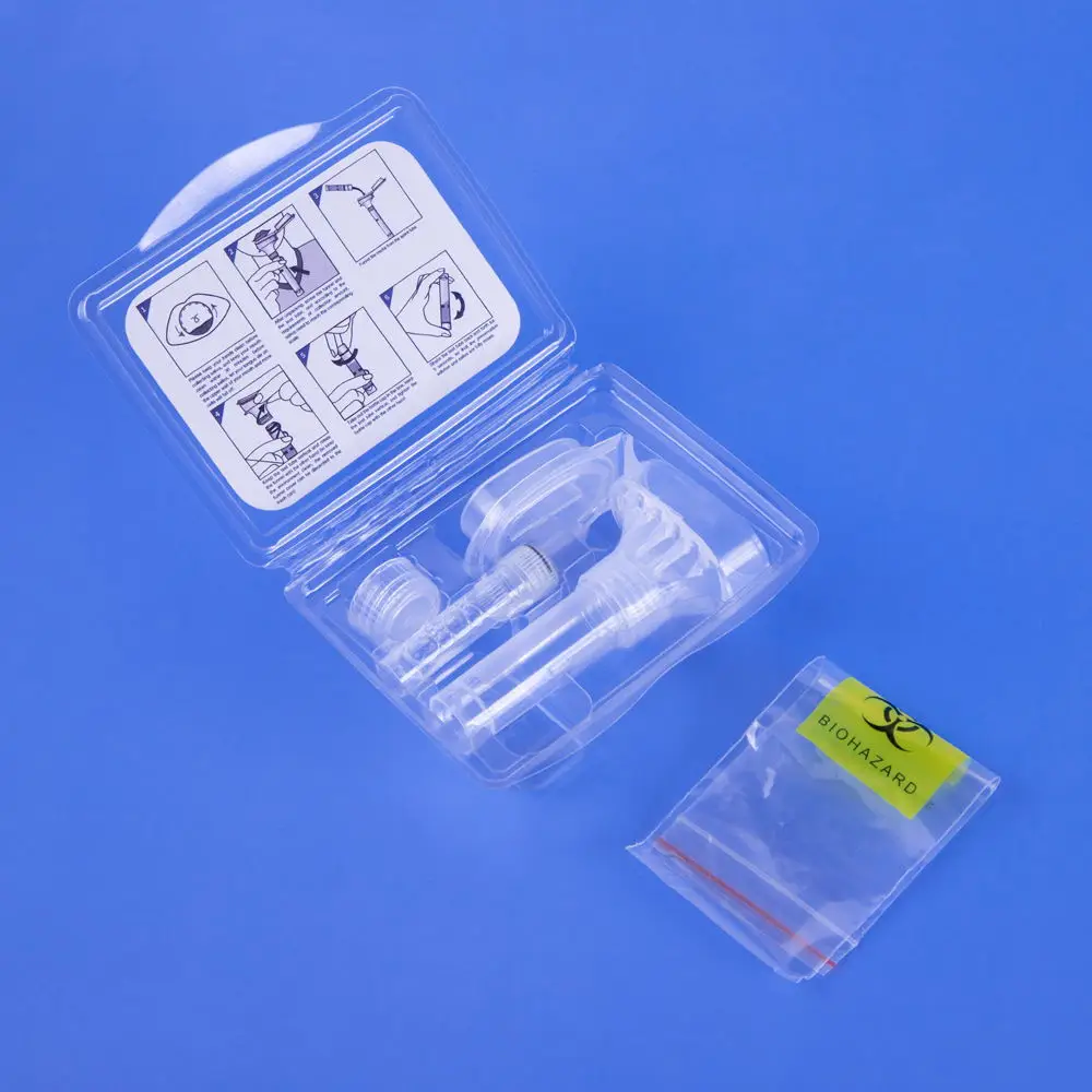 
Manufacturer supply medical saliva dna collection kit with plastic shell 