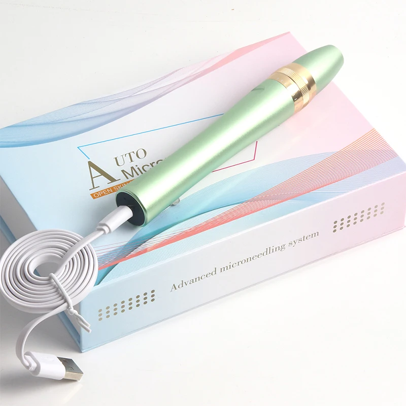 2023 New arrival LED Wireless Electric Derma Pen led photon electric derma pen