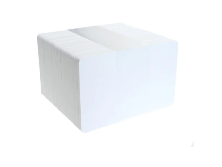 Custom double sided plain 0.33mm pvc inject/inkjet printable nfc 215 cards printer pvc id card printing