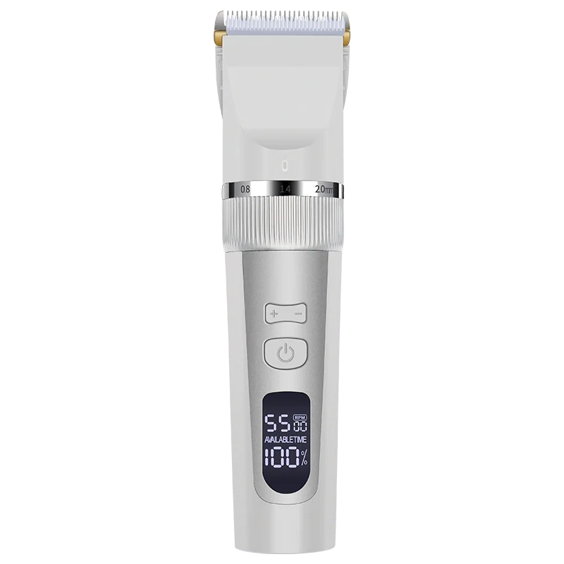 Dog Clippers Low Noise Pet Hair Professional Rechargeable Cordless Electric Pet Shaver Pet Grooming Tools