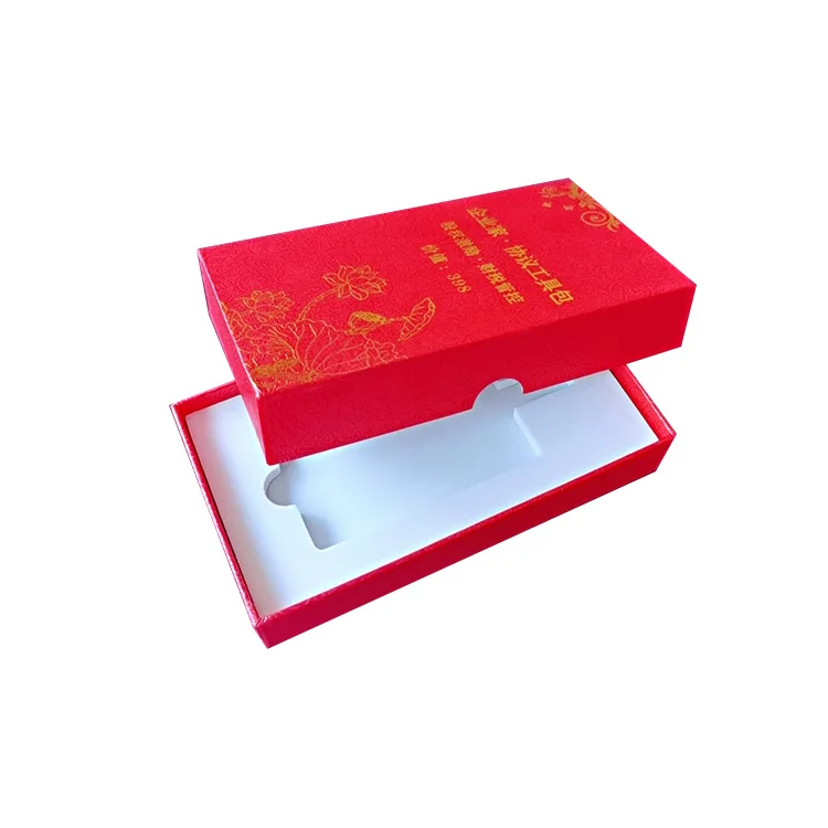 
Custom-designed special plastic paper box waist bead collection box 