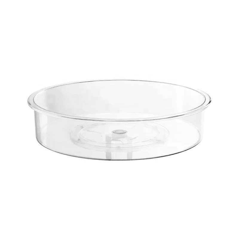 China Factory Plastic Kitchen Grain Round Rotating Storage Turntable Lazy Susan