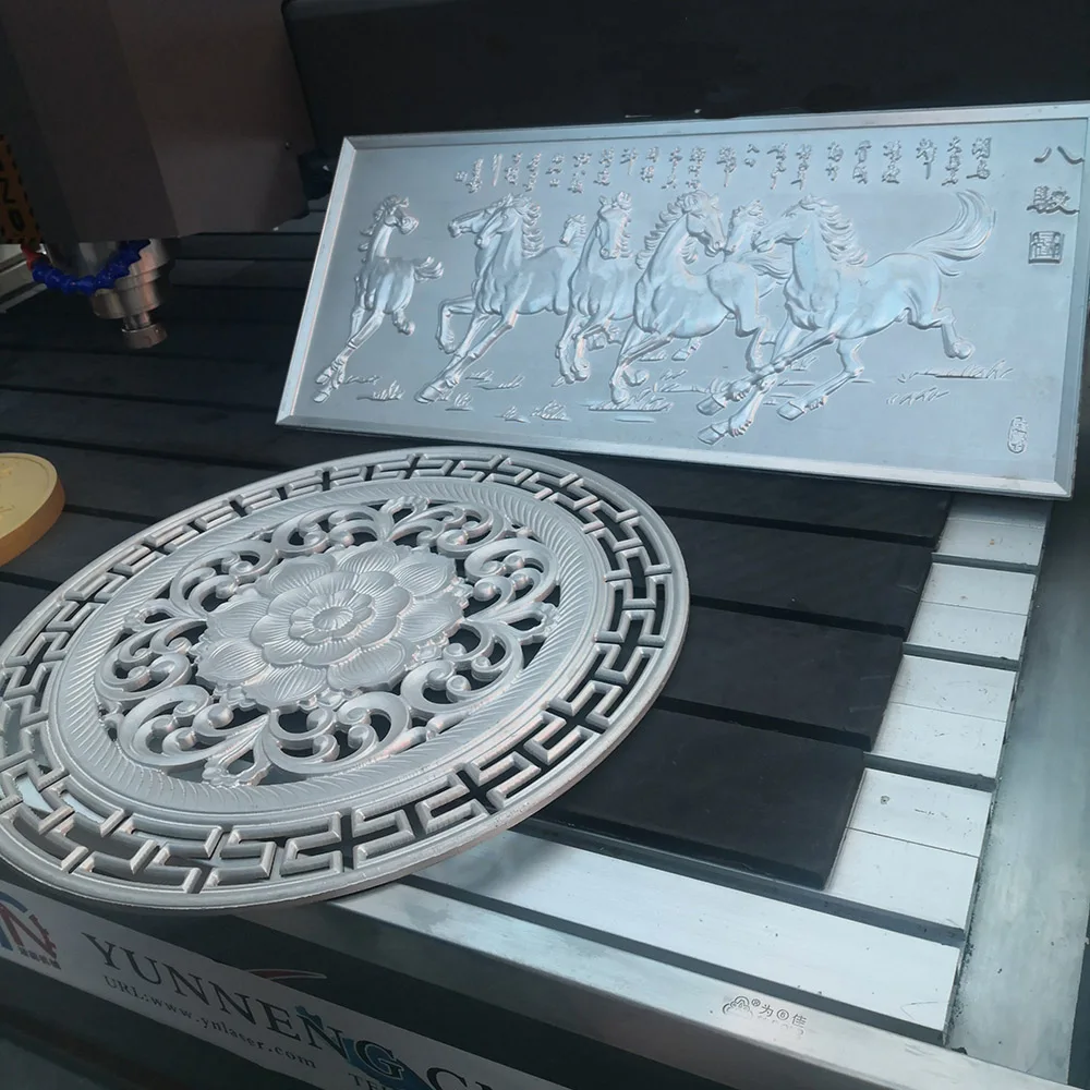 
CNC Router machine for steel iron aluminum Metal engraving cutting machinery 