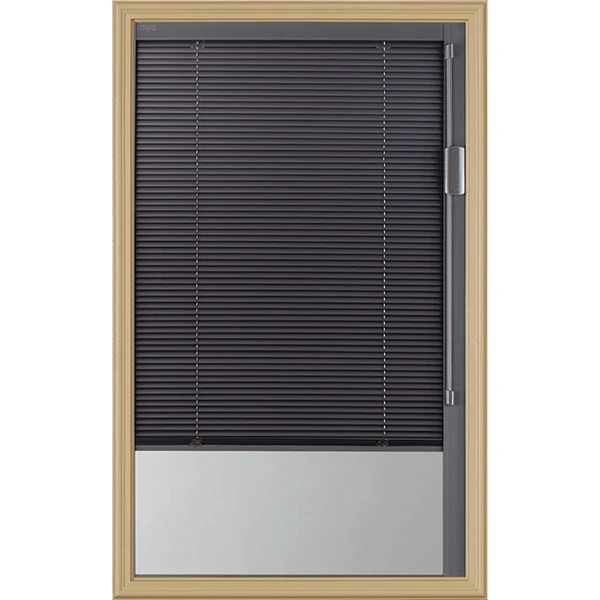 Factory direct sales 100% polyester motorized aluminum tube smart motor built-in blinds between glass for office